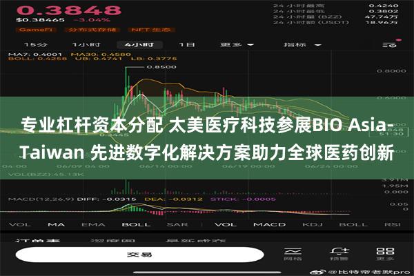 专业杠杆资本分配 太美医疗科技参展BIO Asia-Taiwan 先进数字化解决方案助力全球医药创新