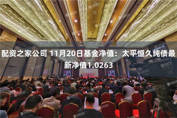 配资之家公司 11月20日基金净值：太平恒久纯债最新净值1.0263