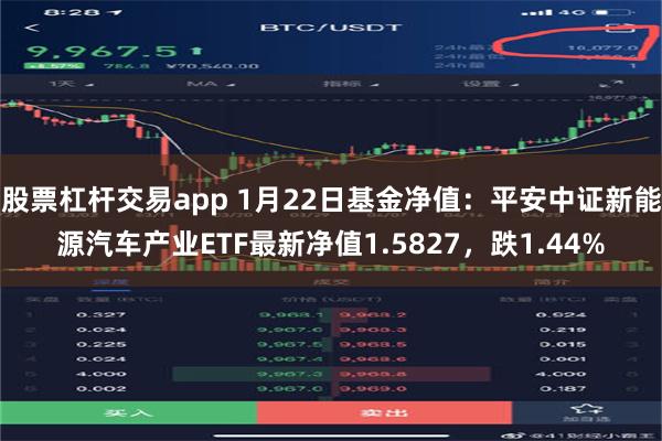 股票杠杆交易app 1月22日基金净值：平安中证新能源汽车产业ETF最新净值1.5827，跌1.44%